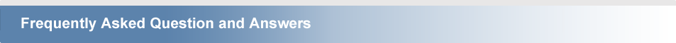 Frequentry Asked Question and Answers